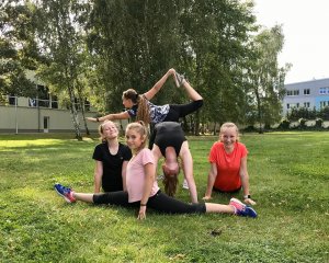 Soustředění týmů fitness step - Kladno,Stará Živohošť - srpen