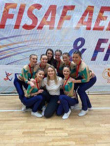 1. závody - FISAF AEROBIC&FITNESS - Kladno 19. - 20.3.